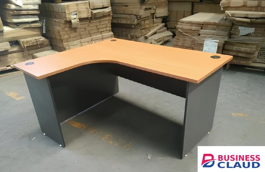 1.4M L-Shaped Office Desk