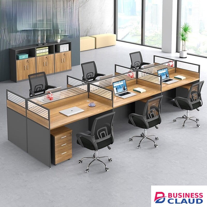 6-Seater Office Workstation