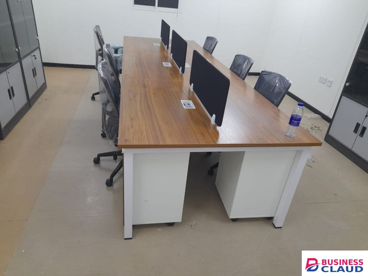 6-Way Office Workstation