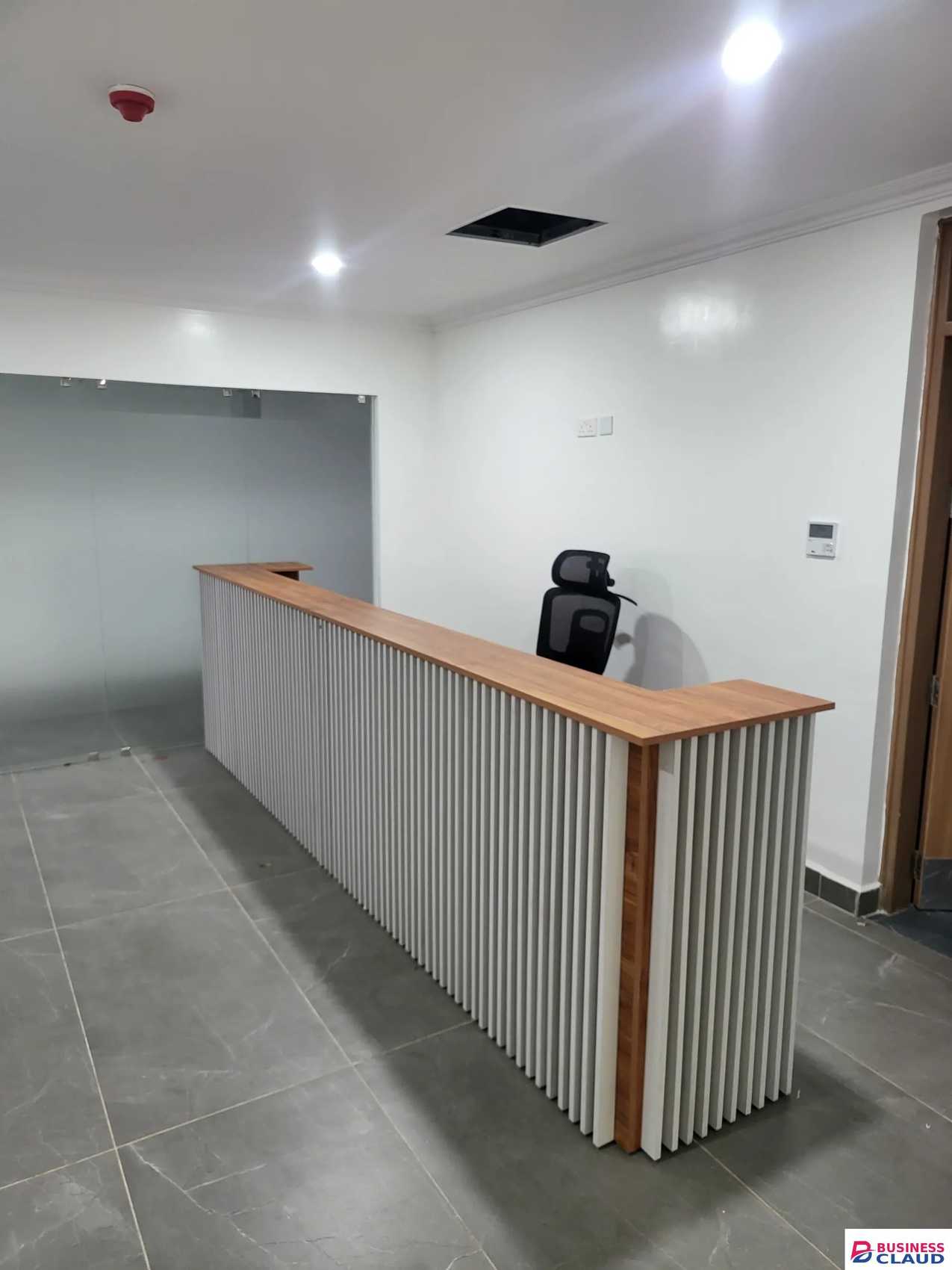 3.8m Custom Reception Desk