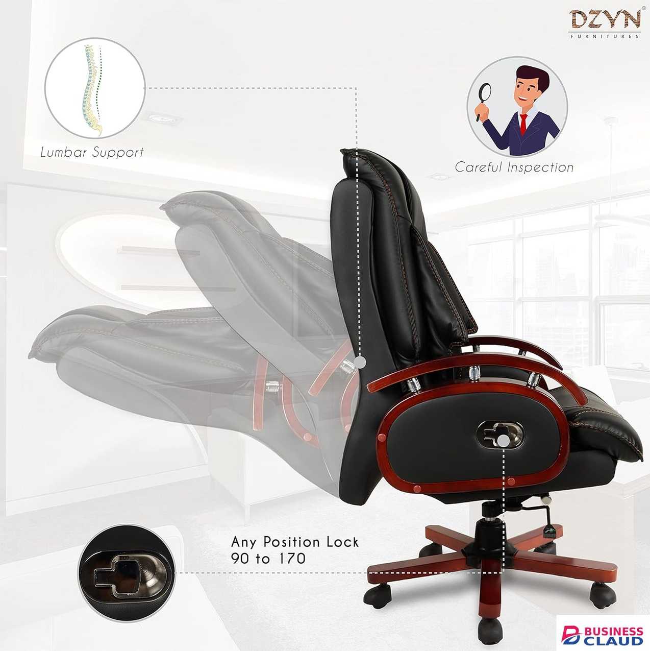 Executive Recliner Office Seat