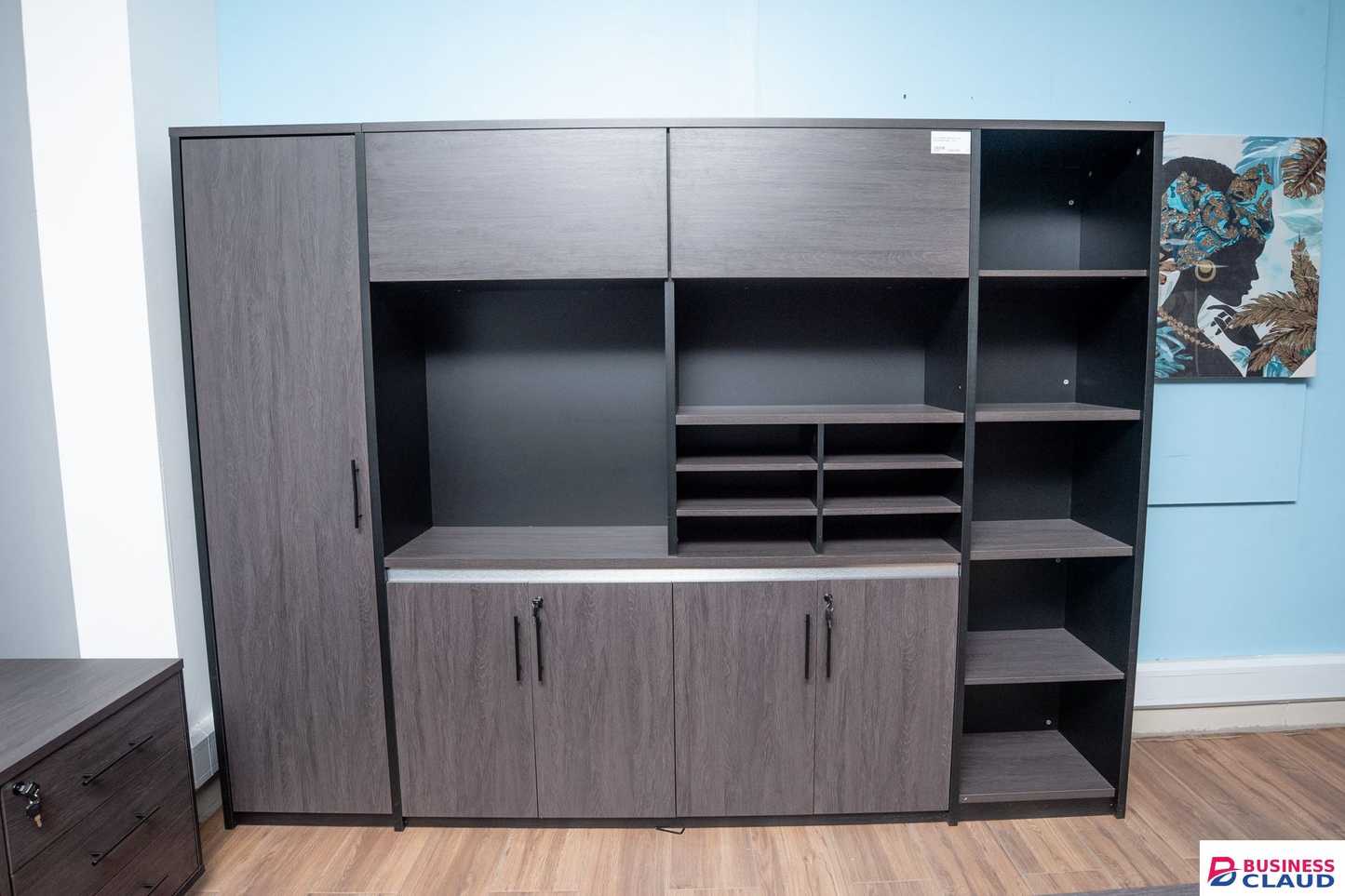Executive Office Wall Cabinet