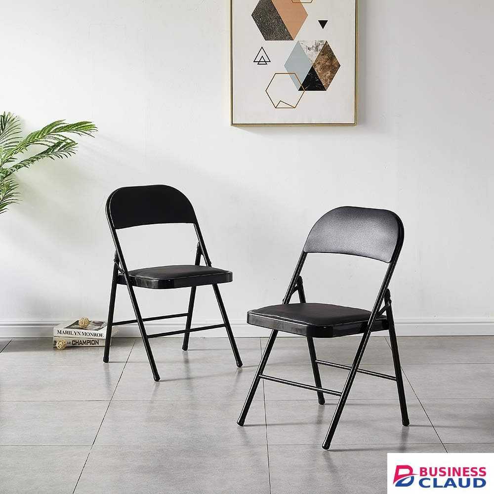 Foldable Black Chair