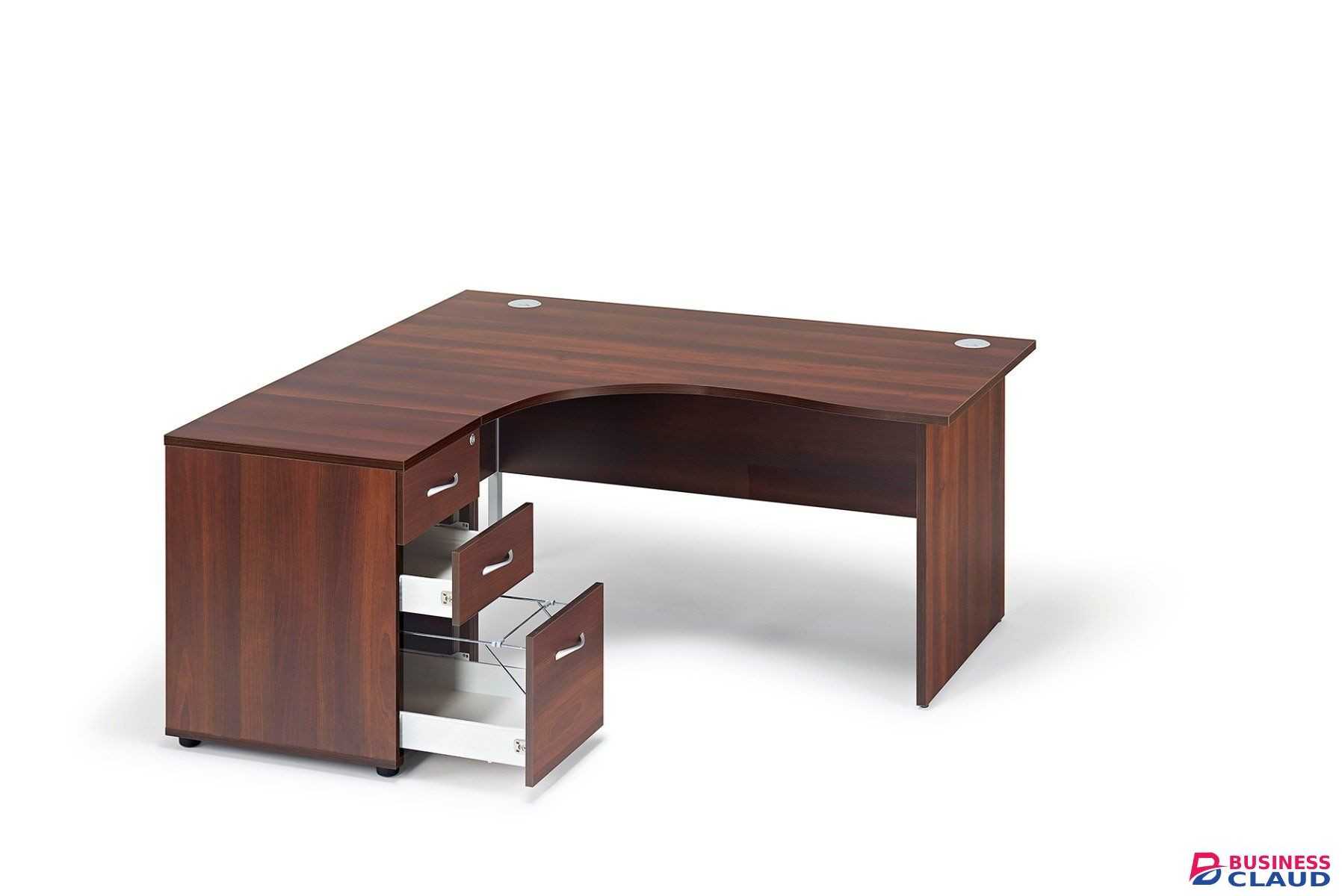 Curved Standard Office Desk