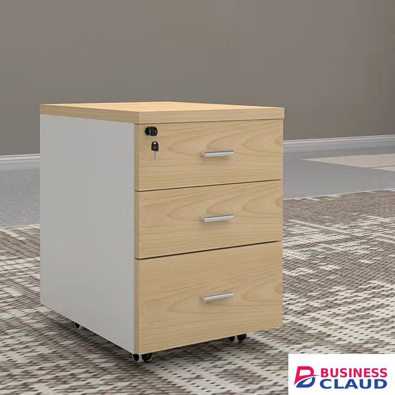 Movable 3-drawer Pedestal