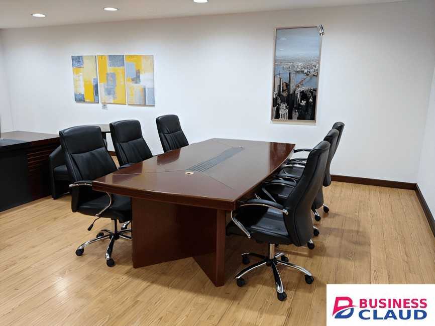 2.4m Oval Boardroom Table