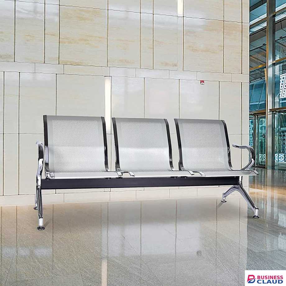 3-link Steel Waiting Bench