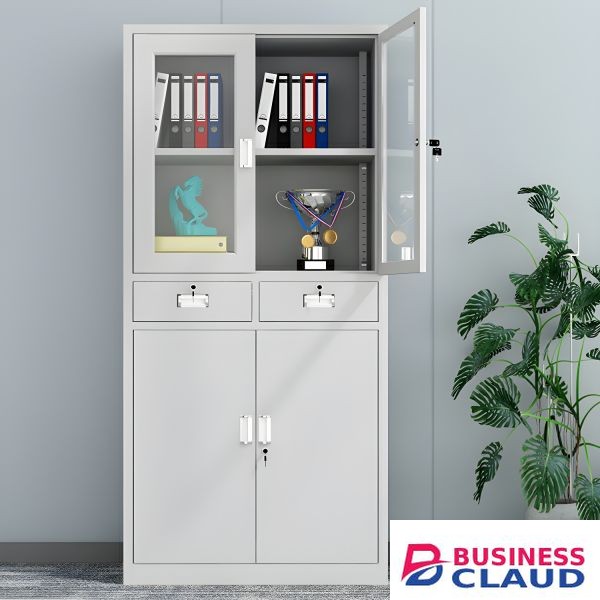 2-door Metallic Office Filing Cabinet