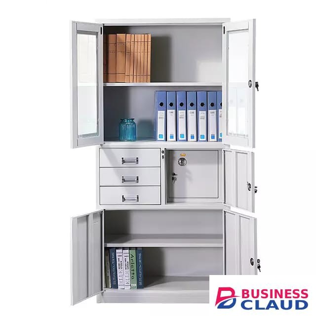 Steel Filling Cabinet With Safe Box