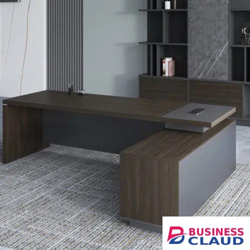 1600mm Hardwood Executive Office Desk
