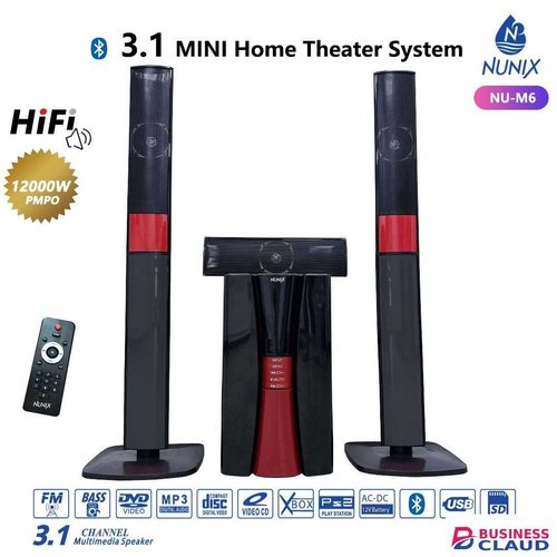Nunix NU-M6 3.1CH Mini Home Theater
