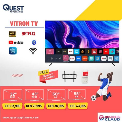 Vitron 43 Inches FULL HD Smart Android TV