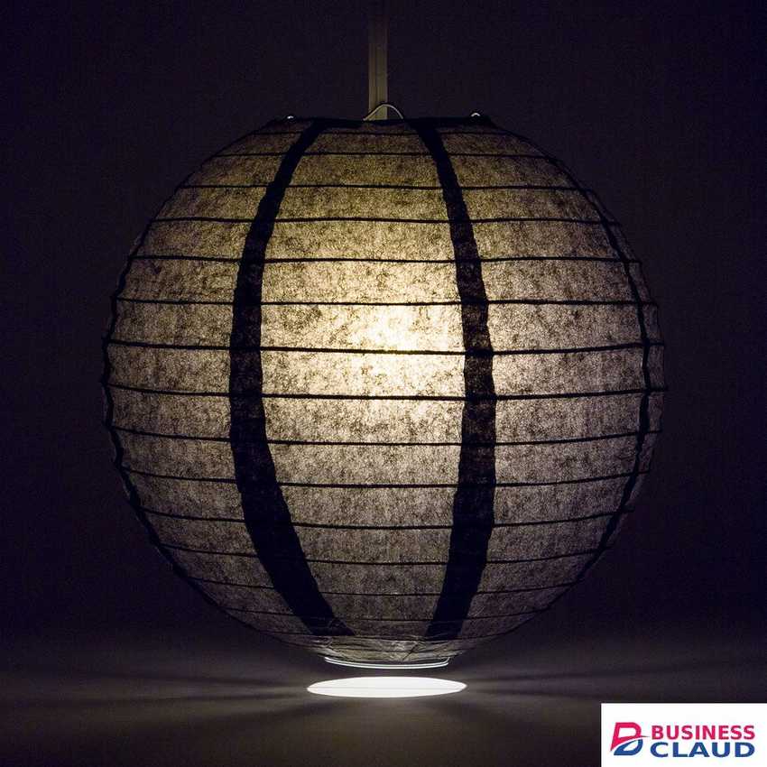 Chinese Black Lantern Lamp