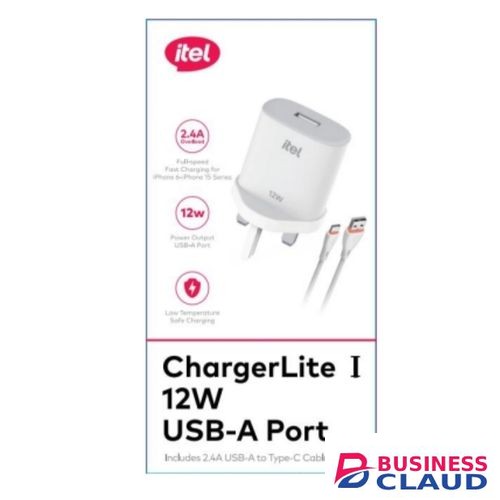Phone Charger Itel 12W - Type C