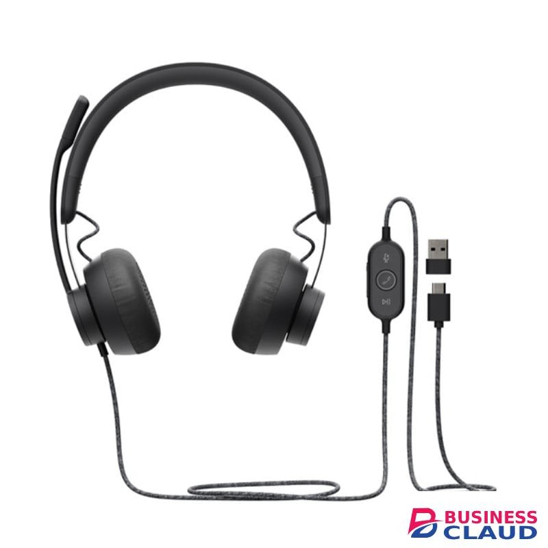 Logitech Zone Wired Headset with Noise Canceling Mic