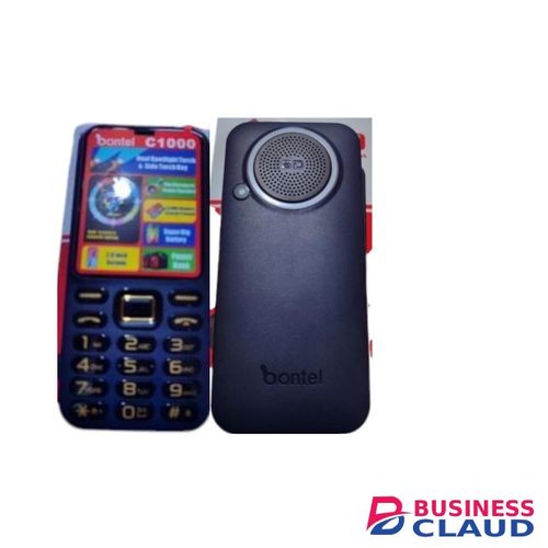 Bontel C1000 Dual Sim, Loud Speaker, FM Cellphone DARK BLUE Price In Kenya