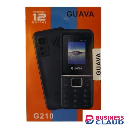 Guava G210 (Dual SIM) Wireless FM Bluetooth MP3/MP4 Multi-languages, Long Battery Life Feature Phone Price In Kenya