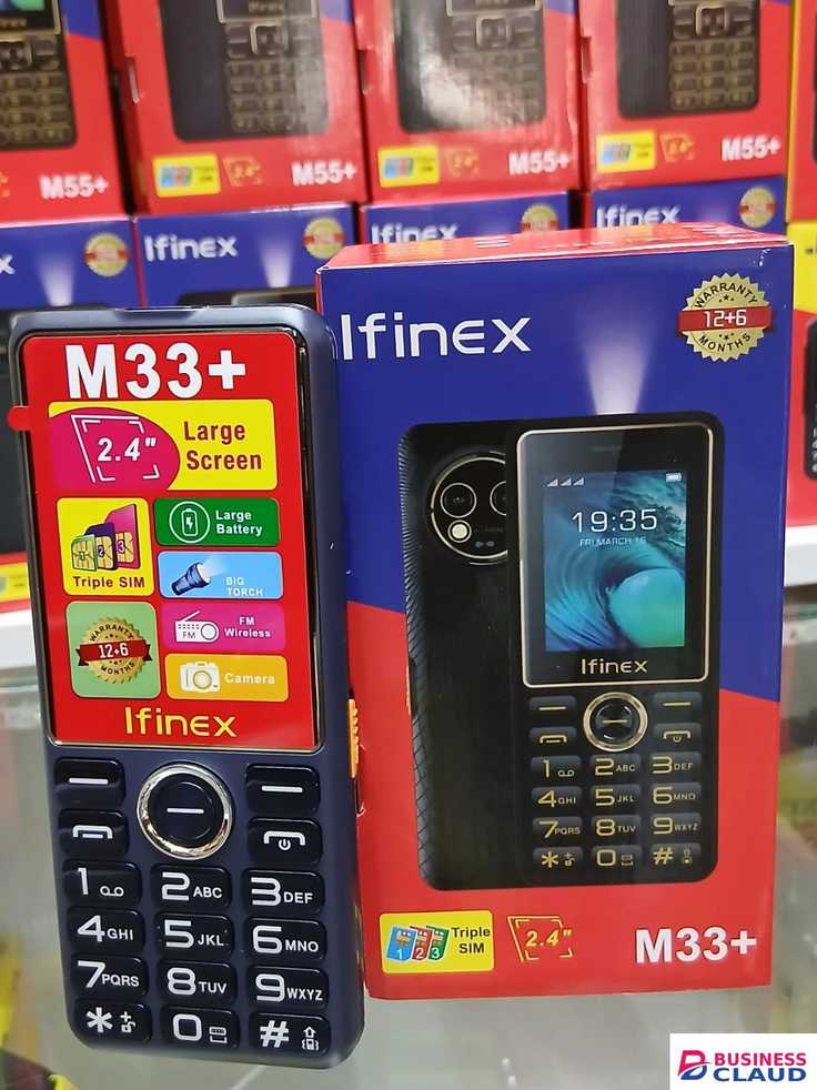 Ifinex M33+ Triple-SIM Feature Phone Price In Kenya