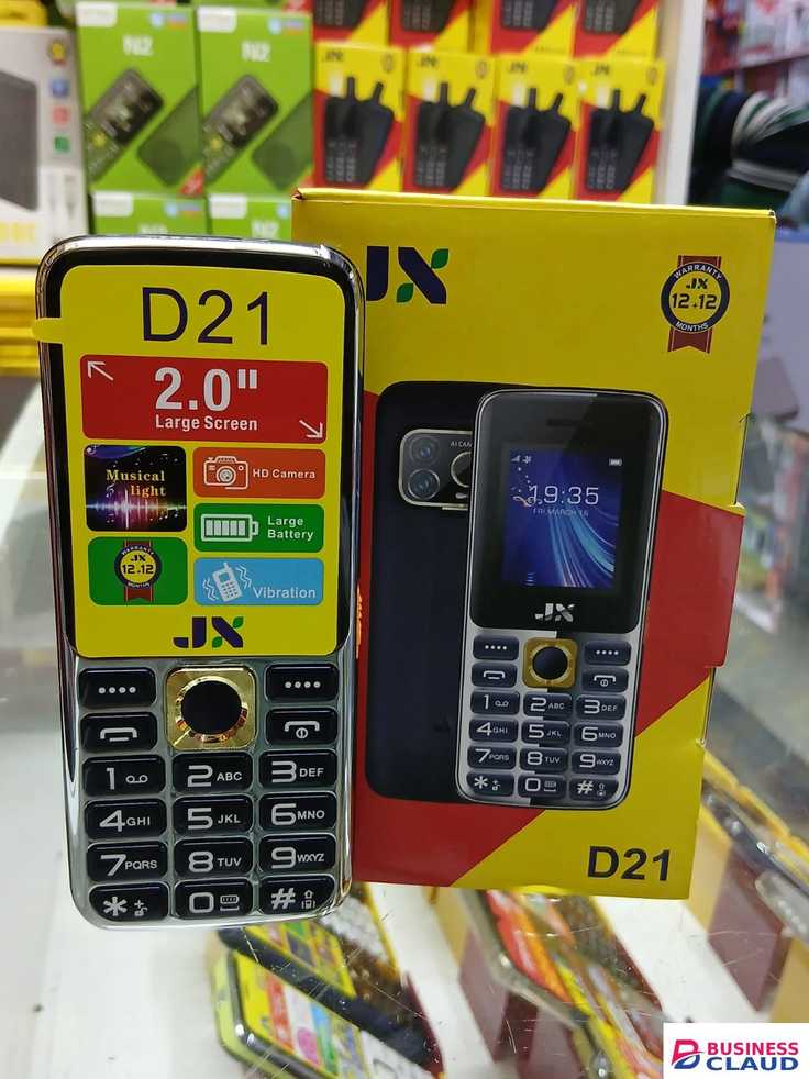JX D21 Dual SIM Button Mobile Phone Price In Kenya