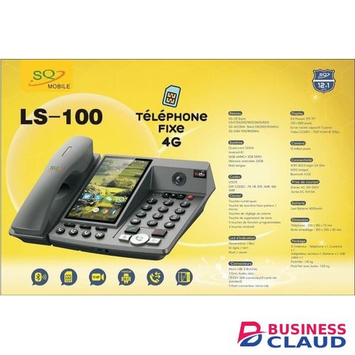 SQ LS-100 BOTH DESKTPOP SMARTPHONE AND A LANDLINE SINGLE SIM CARD Price In Kenya