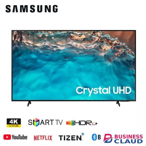 Samsung 75 Inch Smart TV BU8100 in Hd-led-tv-app-store-access-inbuilt-free-to-air-decoder-free-tv-guard-wall-bracket-flash-disk