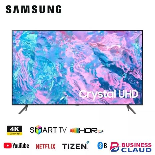 Samsung 75 Inch Smart TV CU7000 in Hd-led-tv-app-store-access-inbuilt-free-to-air-decoder-free-tv-guard-wall-bracket-flash-disk