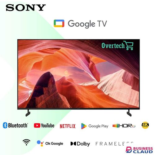 Sony 75 Inch Smart TV X80L in Wi-fi-netflix-youtube-appstore-inbuilt-decoder-free-bracket-tv-guard-extension