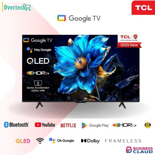 TCL 55T6C 55 Inch QLED Smart TV in Wi-fi-netflix-youtube-appstore-inbuilt-decoder-free-bracket-tv-guard-extension