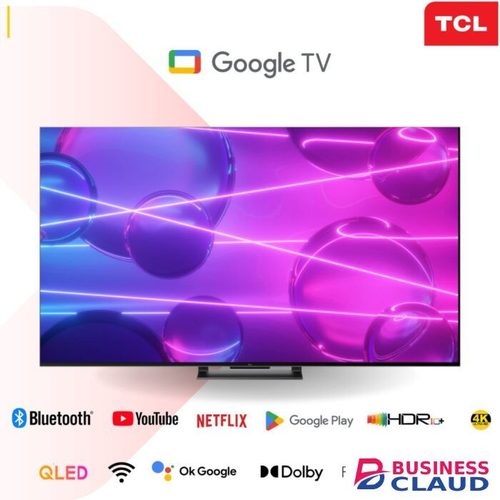 TCL 75C745 75 Inch QLED Smart TV in Wi-fi-netflix-youtube-appstore-inbuilt-decoder-free-bracket-tv-guard-extension
