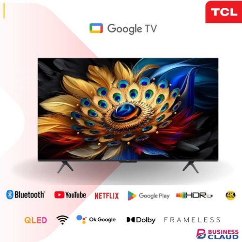 TCL C655 65 Inch QLED PRO Smart TV in Hd-led-tv-app-store-access-inbuilt-free-to-air-decoder-free-tv-guard-wall-bracket-flash-disk