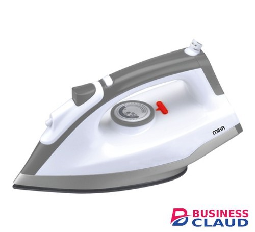 MIKA Dry Iron MDIR268 Non-stick Soleplate, White & Grey Price In Kenya