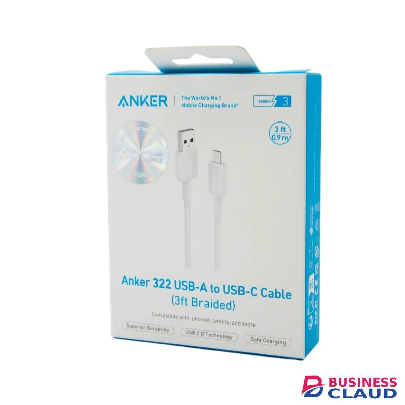 Anker 322 USB-A to USB-C 6ft 60W braided Cable Price in Kenya