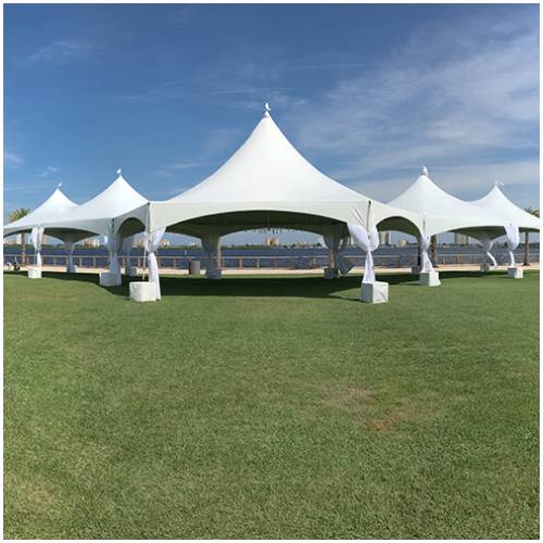 Large High Peak Tent in Kenya for 500 People