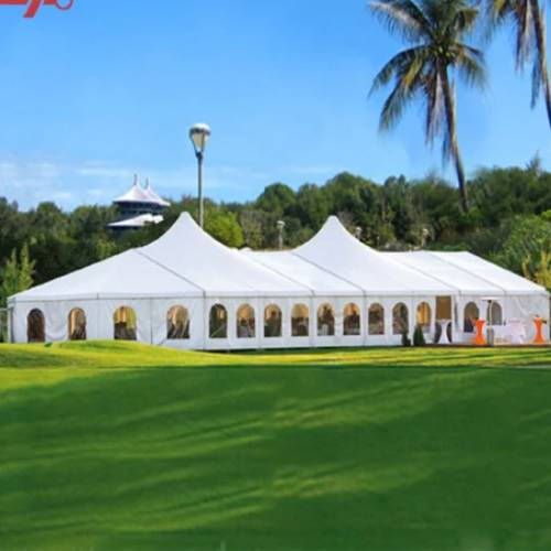Affordable 1000-Seater Outdoor White Mixed Party Tent
