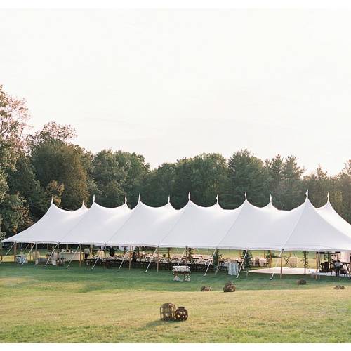 Elegant white tent for 3000-seater events in Kenya