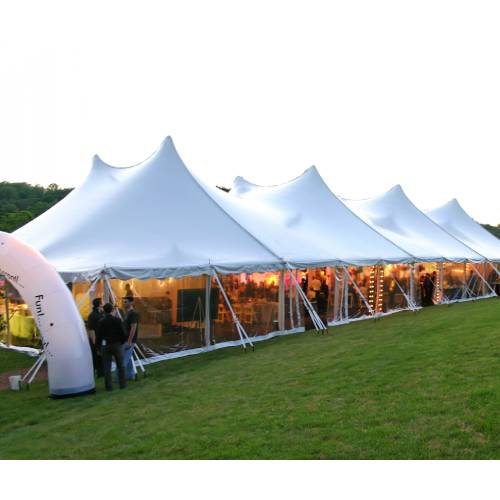 Spacious 4000-seater pole tent in Kenya