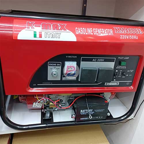 K-max Italy Gasoline Petrol Generator 2.4kva  Black