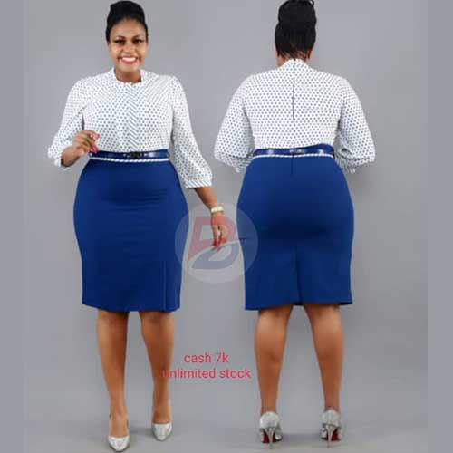 Turkey Women's Long Sleeve Office Church Dress