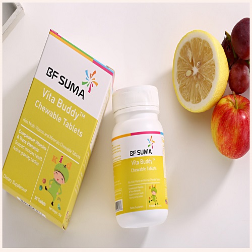 Vitabuddy, chewable and tasty multivitamin for kids,  Vita buddy