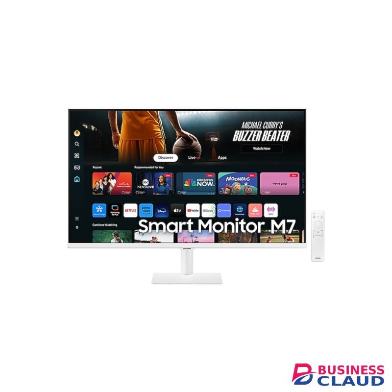 Samsung 32 Inch M70D Smart Monitor (4K UHD VA, 300nits, 60Hz, 72% NTSC)