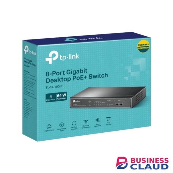 TP-Link TL-SG1008P: 8 Port Gigabit Desktop Switch With 4