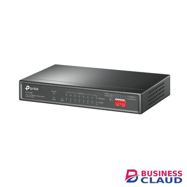 TP-Link TL-SF1009P 9-Port 10/100Mbps Desktop Switch