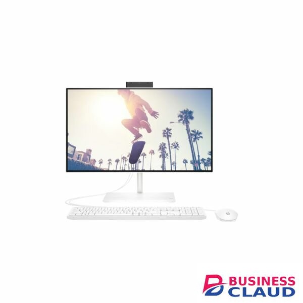 Sleek HP 24-CB1025nh AIO: Core I5-1235U (12th Gen), 8GB RAM, 512GB SSD