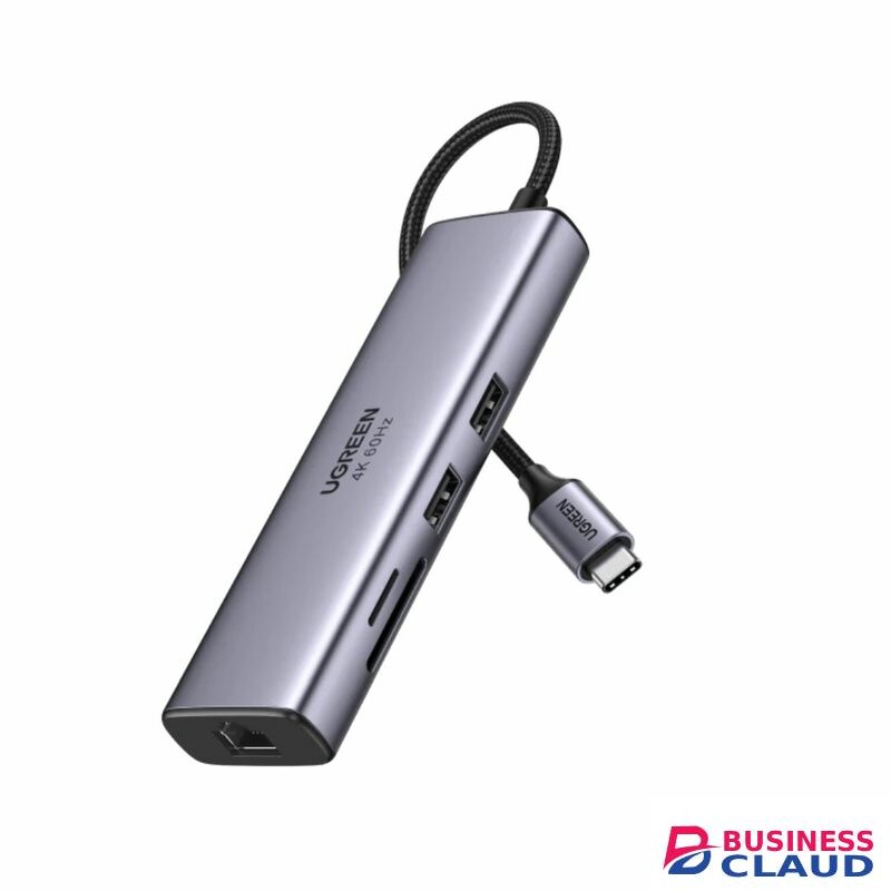 UGREEN USB-C Multifunction Adapter 7 In 1 -CM512USB-C To USB 3.0 (2 Ports) + HDM