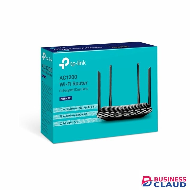 TP-Link Archer C6 AC1200 Gigabit WiFi Router