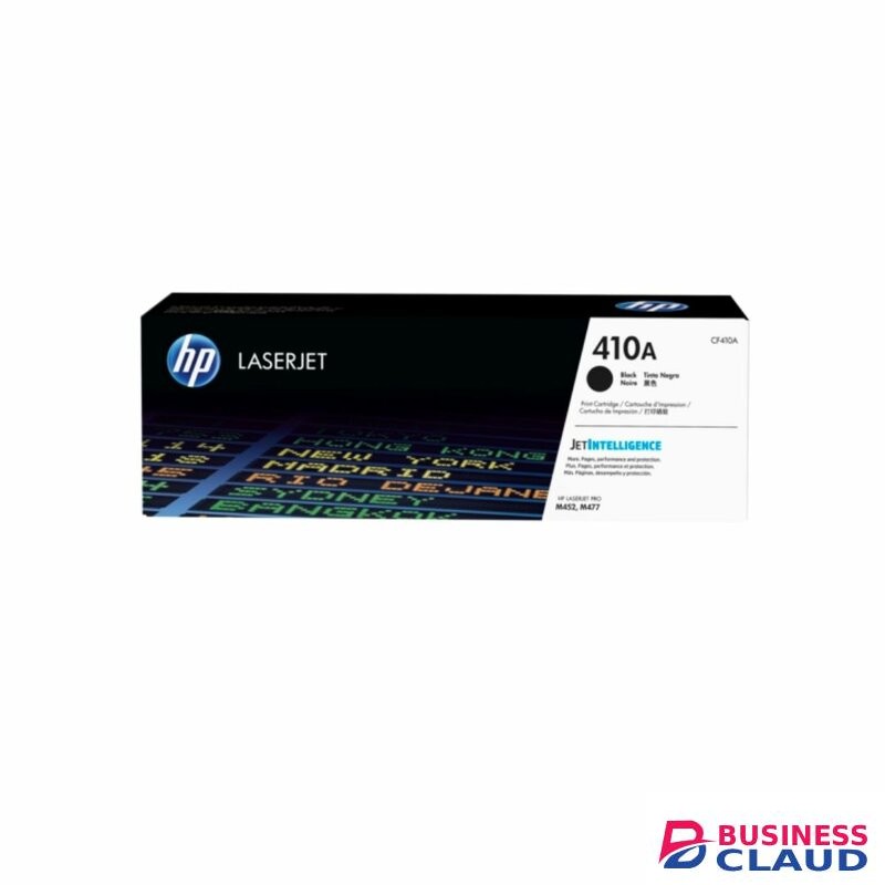 HP 410A Black Original LaserJet Toner Cartridge, CF410A