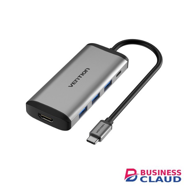 VENTION TYPE C TO 3 PORTS USB3.0 HUB + HDMI + PD CONVERTER