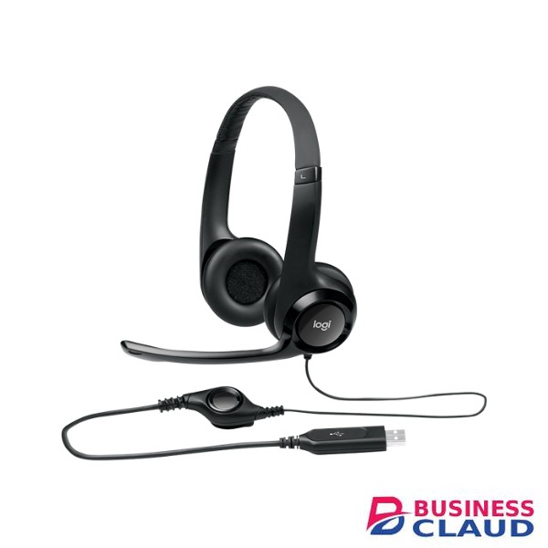 Logitech H340 USB COMPUTER HEADSET With Enhanced Digital Audio And In