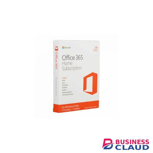 Microsoft Office 365 Home English Subscr 1YR Africa