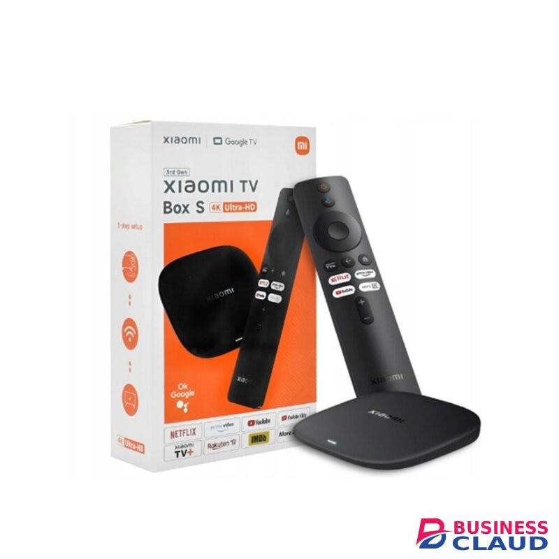 Xiaomi TV Box S, 3rd Gen, 4K Streaming Device with Google TV